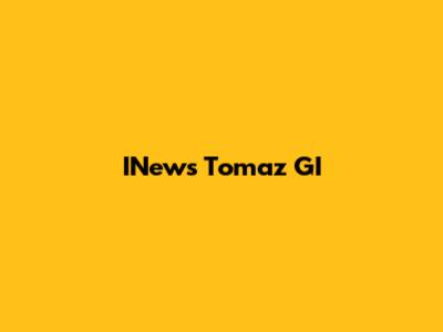 INews Tomaz GI